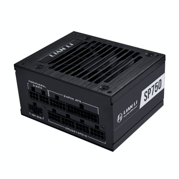Lian Li SP750 V2 Gold Black - 750W SFX PSU - 12V-2x6 - Low Noise - 80 Plus Gold - ATX 3.1 - PCIe 5
