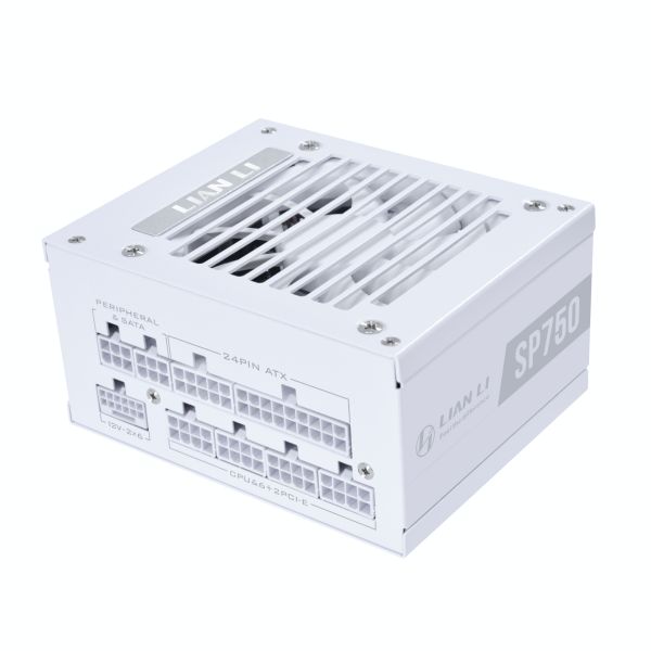 Lian Li SP750 V2 Gold White - 750W SFX PSU - 12V-2x6 - Low Noise - 80 Plus Gold - ATX 3.1 - PCIe 5