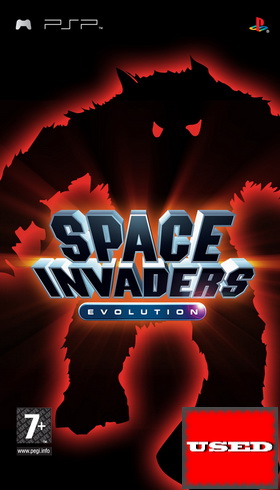Space Invaders Evolution PSP USED (UMD Only)