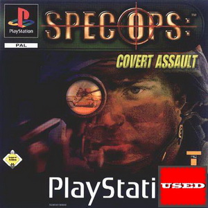 Spec Ops: Covert Assault PSX USED (No Front Cover/Damaged Case)