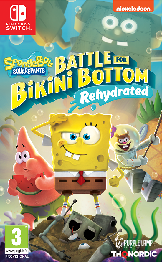 Spongebob Square Pants: Battle for Bikini Bottom - Rehydrated  NSW  NEW