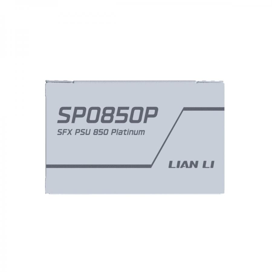LIAN LI SP0850P White - 850W 80+ Platinum PSU - 10 Years Warranty - 12V-2?6 - Japanese Capacitors