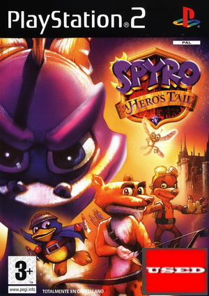 Spyro: A Hero's Tail PS2 USED
