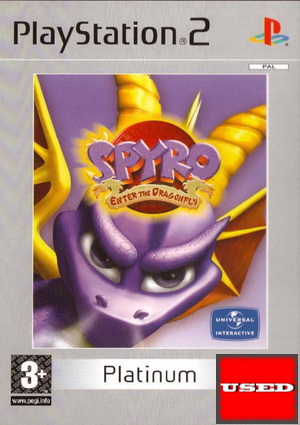 Spyro: Enter the Dragonfly (Platinum) PS2 USED 
