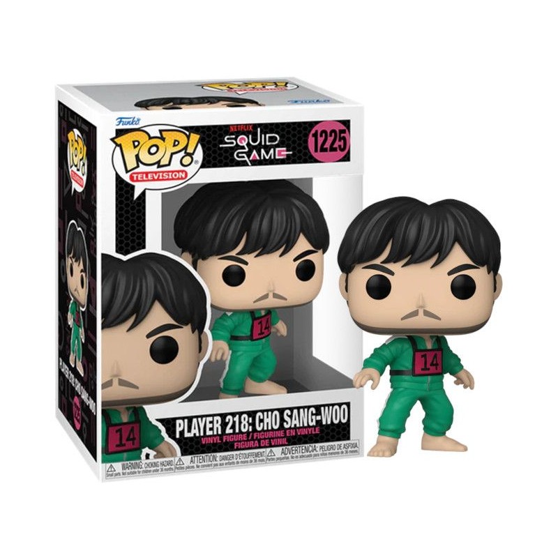 Funko POP! TV: Squid Game - Sang-Woo 218 #1225  Vinyl Figure