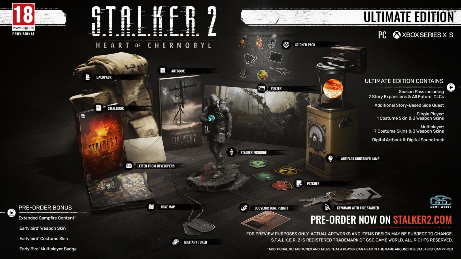 S.T.A.L.K.E.R. 2: Heart of Chornobyl Ultimate Edition ( XONE & XBOX SERIES X ) NEW