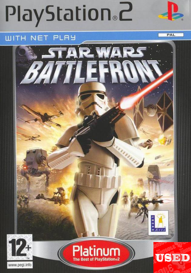 Star Wars: Battlefront (Platinum) PS2 USED (English Game/Dutch Cover)