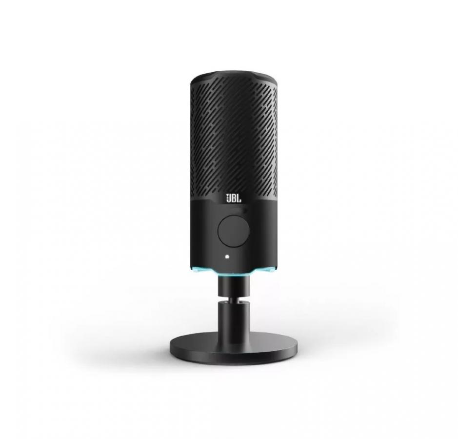 JBL Quantum Stream, Dual Condenser Microphone, USB, RGB (Black)
