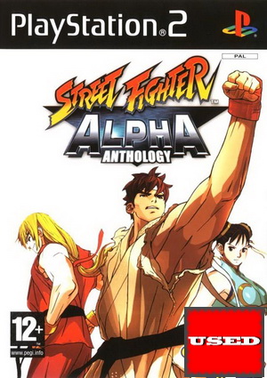 Street Fighter Alpha Anthology PS2 USED