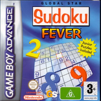 Sudoku Fever GameBoy Advance NEW (Nortec Seal/Bleached Damaged Box)