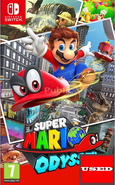 Super Mario Odyssey NSW USED