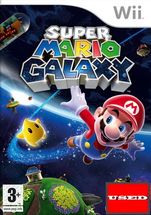 Super Mario Galaxy Wii USED (No Cover)
