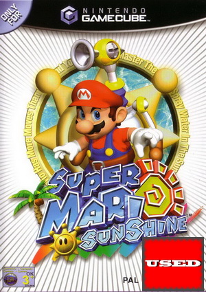 Super Mario Sunshine GC USED
