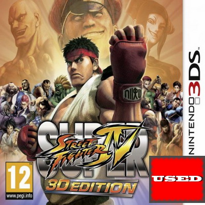 Super Street Fighter IV: 3D Edition 3DS USED