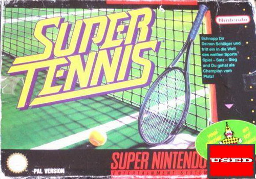 Super Tennis SNES USED (No Manual)
