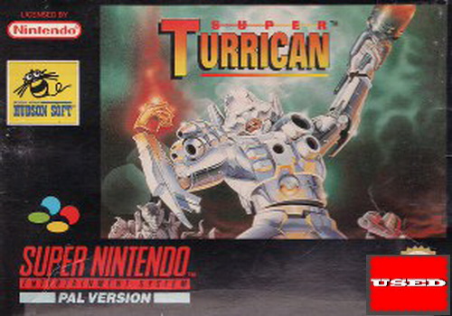 Super Turrican SNES USED