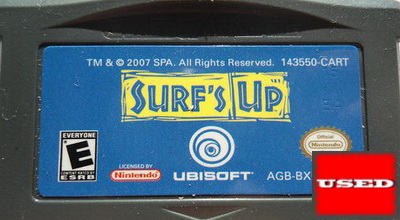 Surf's Up GameBoy Advance UNBOXED