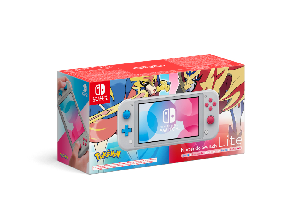 Nintendo Switch Console Lite Zacian & Zamazenta Edition