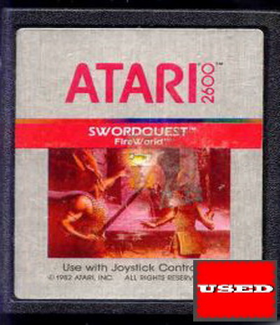 Swordquest A2600 UNBOXED