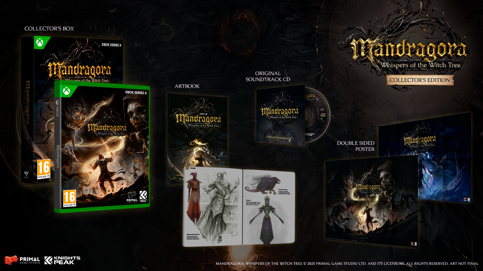 Mandragora Whispers Of The Witch Tree Collectors’ Edition Xbox Series X NEW