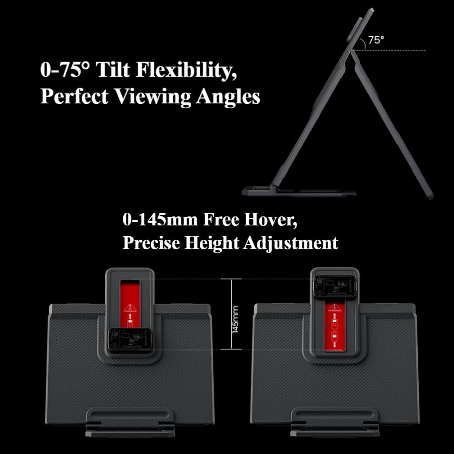 BLACKVIEW ULTRA-SLIM PORTABLE SCREEN 23.8' FHD 16:9 1080P BLACK