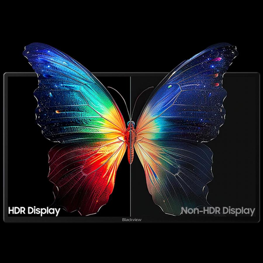 BLACKVIEW ULTRA-SLIM PORTABLE SCREEN 23.8' FHD 16:9 1080P BLACK