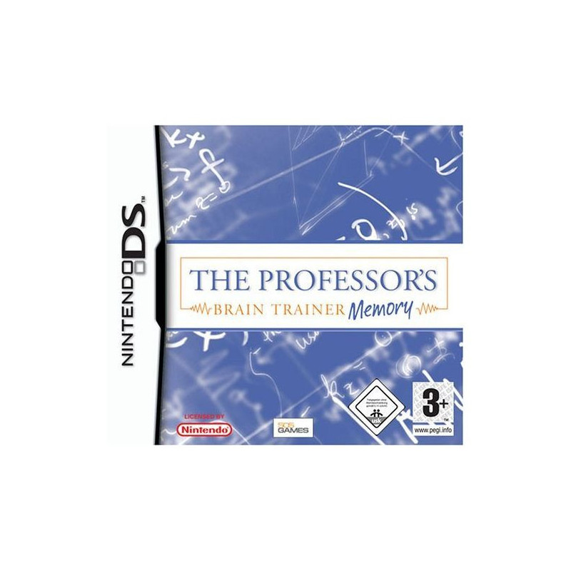 The Professors Brain Trainer: Memory DS NEW