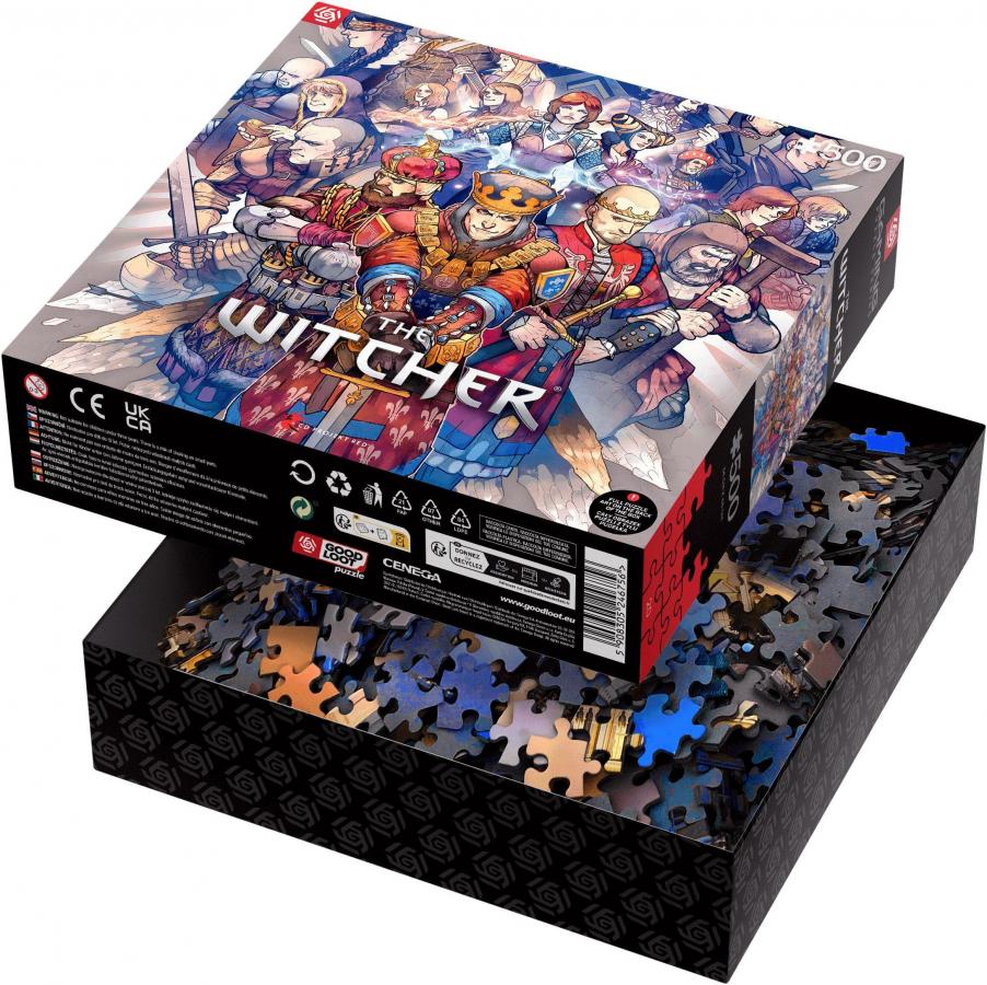 Good Loot Gaming Puzzle: The Witcher Nothern Realms Puzzle 500