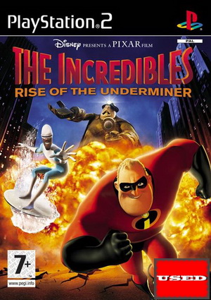 The Incredibles: Rise of the Undermine  PS2  USED (Disc Only)