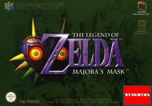 The Legend of Zelda: Majora's Mask N64 USED (No Manual)