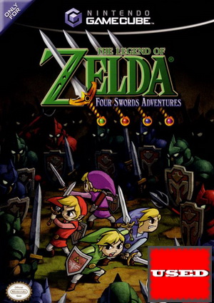 The Legend of Zelda  Four Swords Adventures GC USED 
