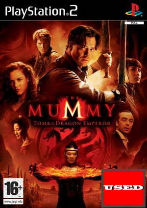 The Mummy: Tomb of the Dragon Emperor PS2 USED (English Game/Fra Cover)