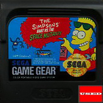 The Simpsons: Bart vs the Space Mutants GG UNBOXED