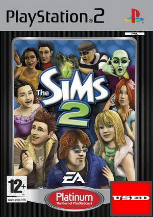 The Sims 2 (Plat) PS2 USED 