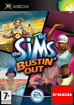 The Sims Bustin' Out XBOX USED