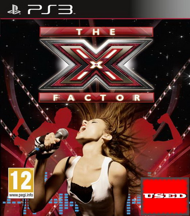 The X-Factor PS3 USED (Game Only/No Manual) (English Game / Dutch Cover)