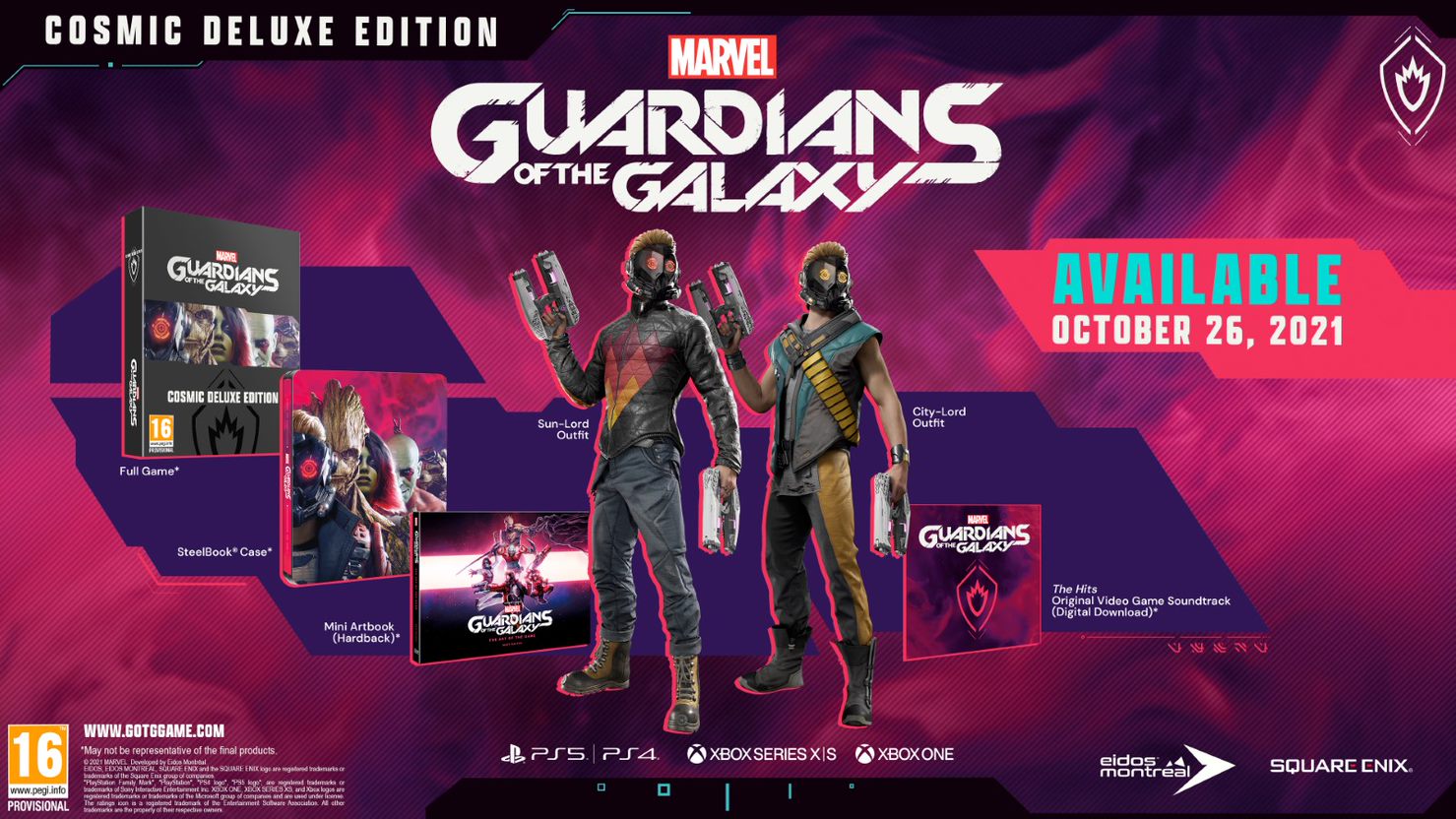 ***Marvel's Guardians Of The Galaxy Cosmic Deluxe Edition PS5 NEW ***