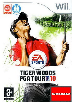 Tiger Woods PGA TOUR 10 Wii USED