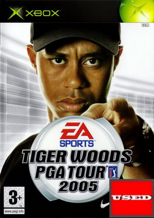 Tiger Woods PGA Tour 2005 XBOX USED
