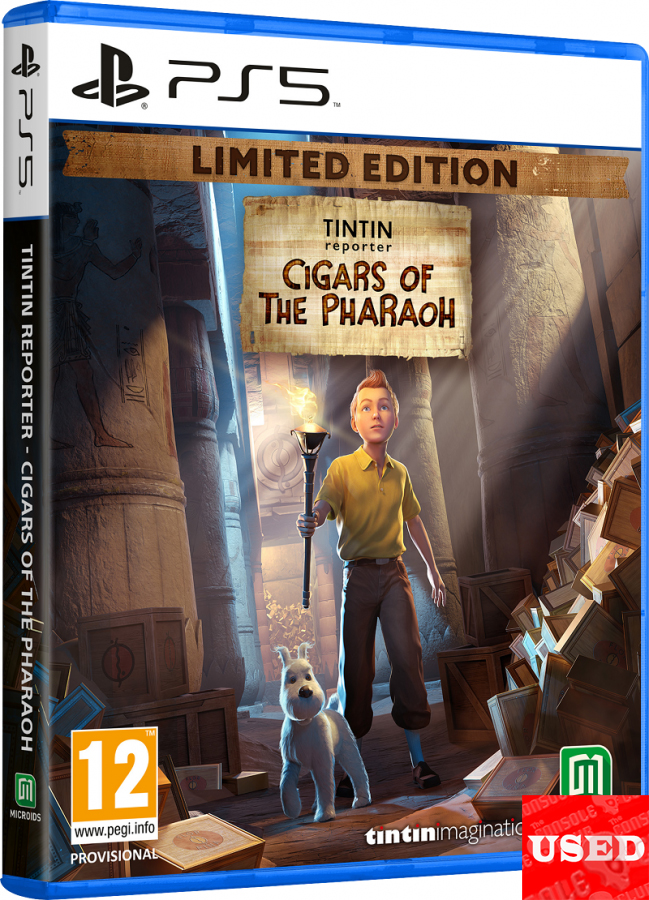 TINTIN Reporter: Cigars of The Pharaoh - Limited Edition PS5 USED