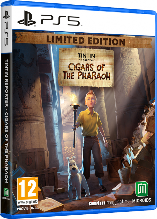 TINTIN Reporter: Cigars of The Pharaoh - Limited Edition PS5 NEW
