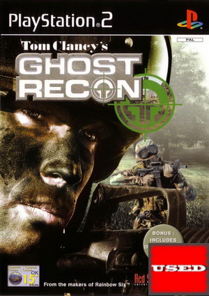 Tom Clancy s Ghost Recon PS2 USED  (English Game / Fra Cover)