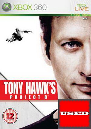 Tony Hawks Project 8 X360 USED
