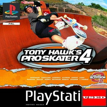 Tony Hawks Pro Skater 4 PSX USED (Damaged Case)