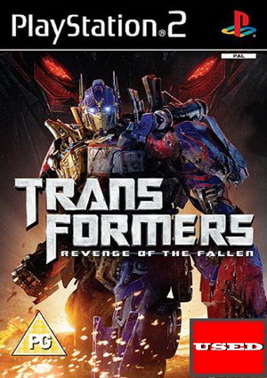 Transformers: Revenge of the Fallen PS2 USED (No Manual)