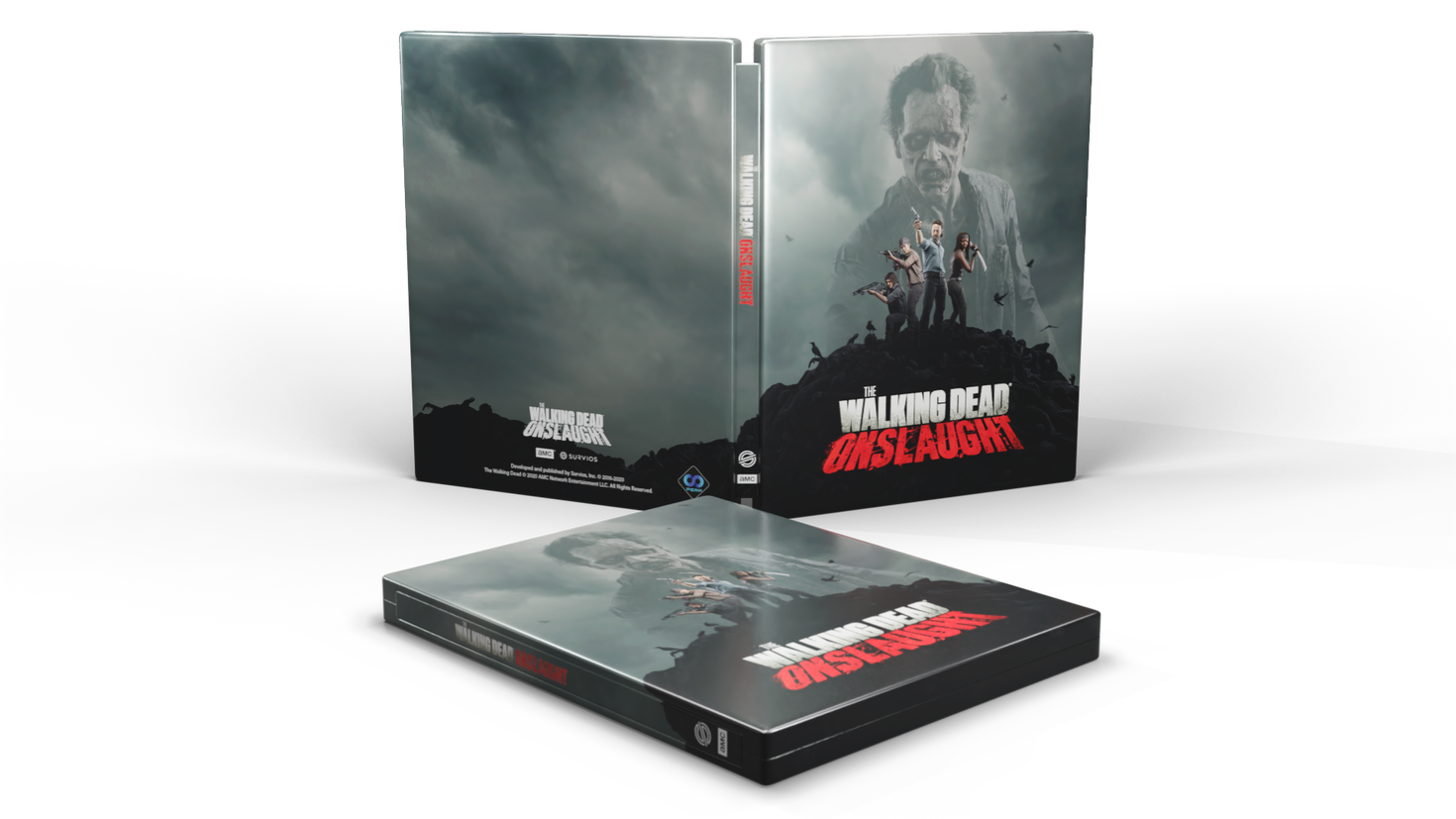 The Walking Dead Onslaught Survivor's Collector's Edition PS4 VR NEW