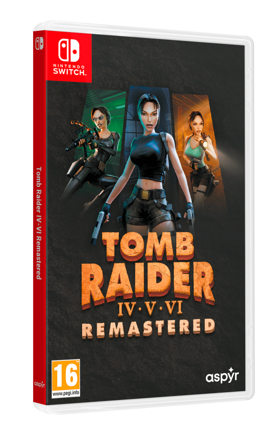 Tomb Raider IV-VI Remastered Starring Lara Croft Nintendo Switch NEW