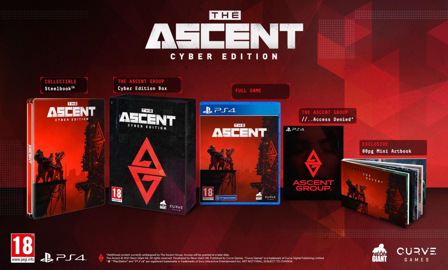 The Ascent: Cyber Edition PS4 NEW  