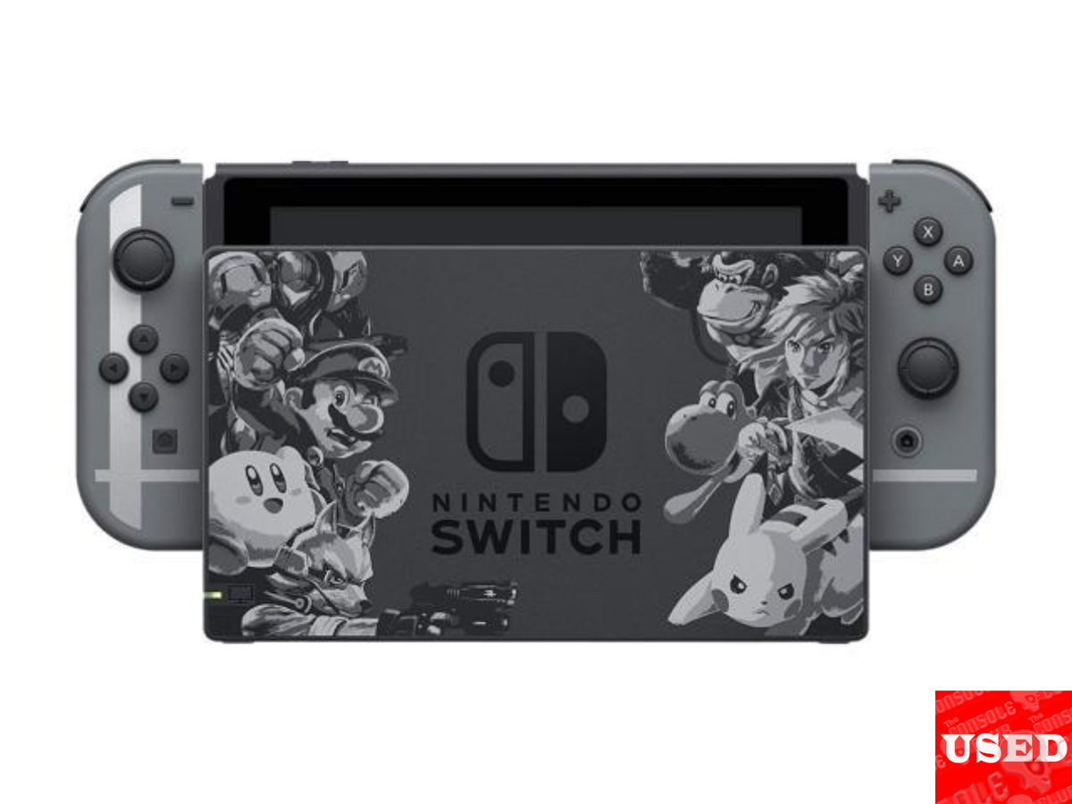Nintendo Switch Console Super Smash Ultimate USED UNBOXED