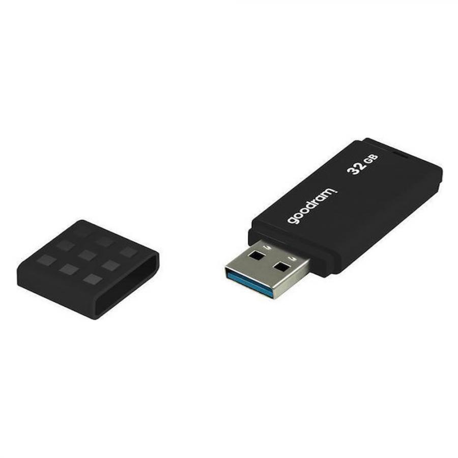 GOODRAM USB3.2 FLASH DRIVE 32GB GEN 1 UME3 BLACK